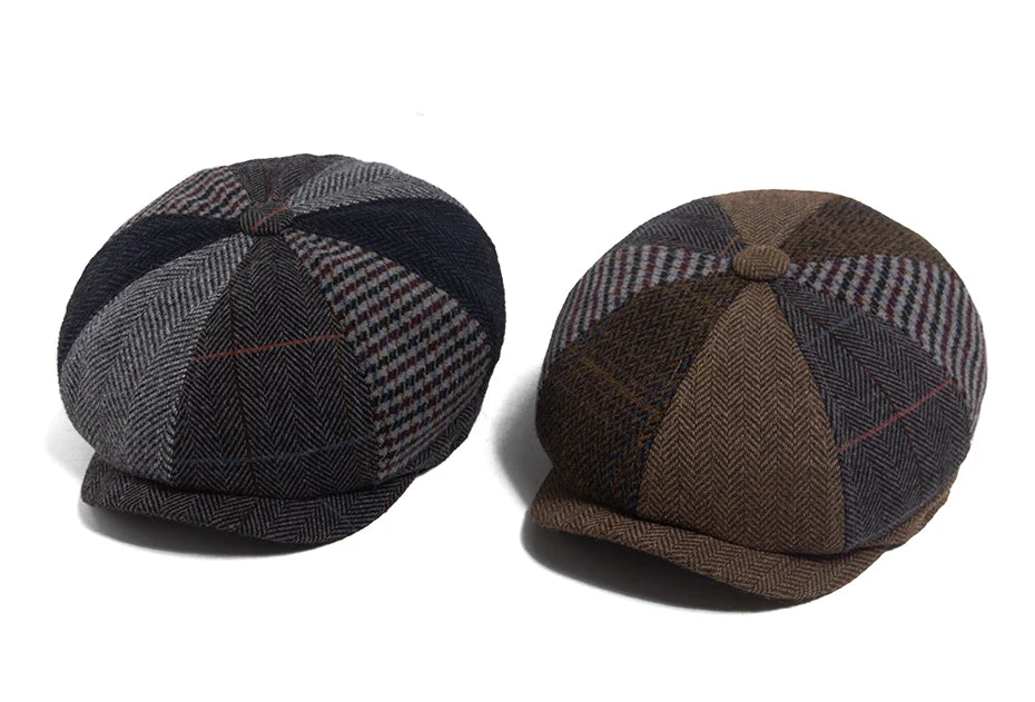 Vintage Newsboy Cap