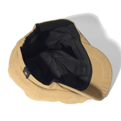 Cotton Newsboy Cap