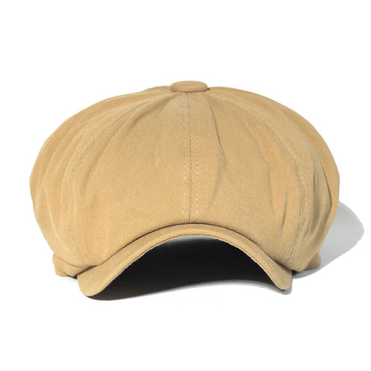 Cotton Newsboy Cap