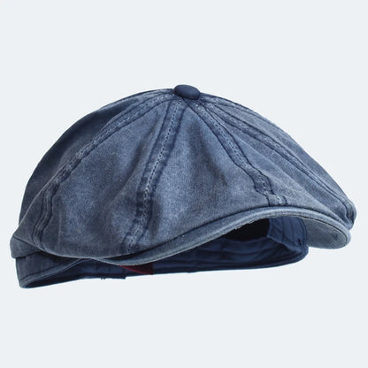 Vintage Cotton Newsboy Cap
