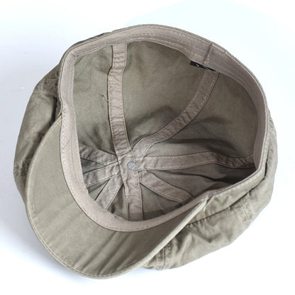 Vintage Cotton Newsboy Cap