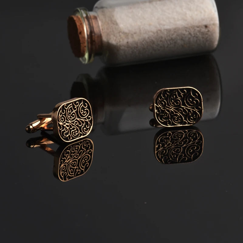 Floral Pattern cufflinks
