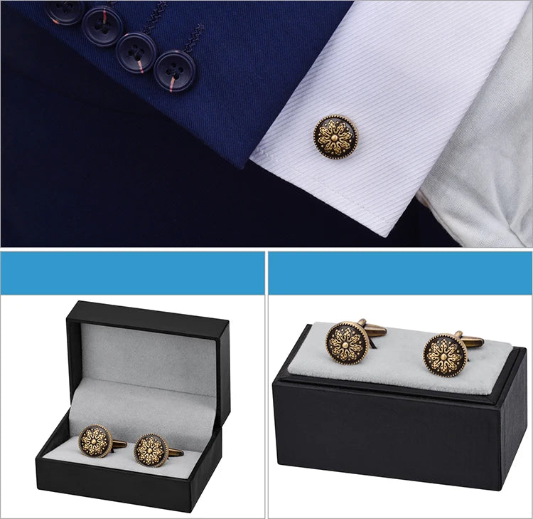 Vintage Bronze Cufflinks