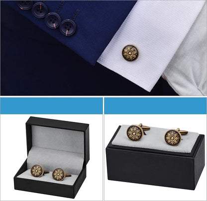 Vintage Bronze Cufflinks