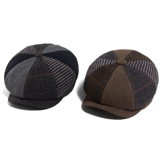 Vintage Newsboy Cap