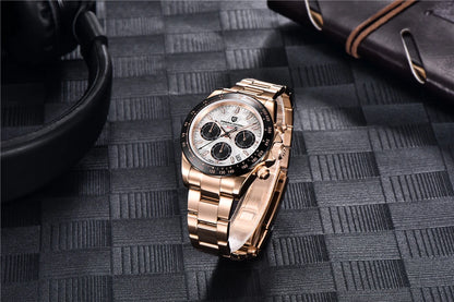 PAGANI Men's Quartz Watches  Retro