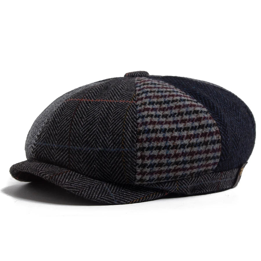 Vintage Newsboy Cap