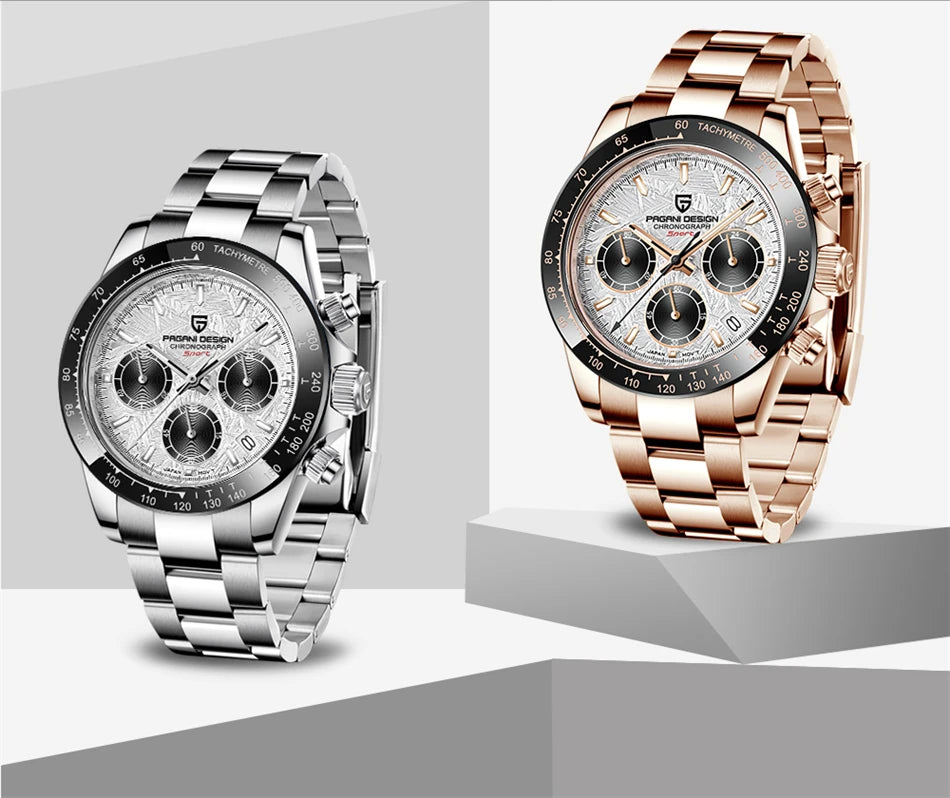 PAGANI Men's Quartz Watches  Retro