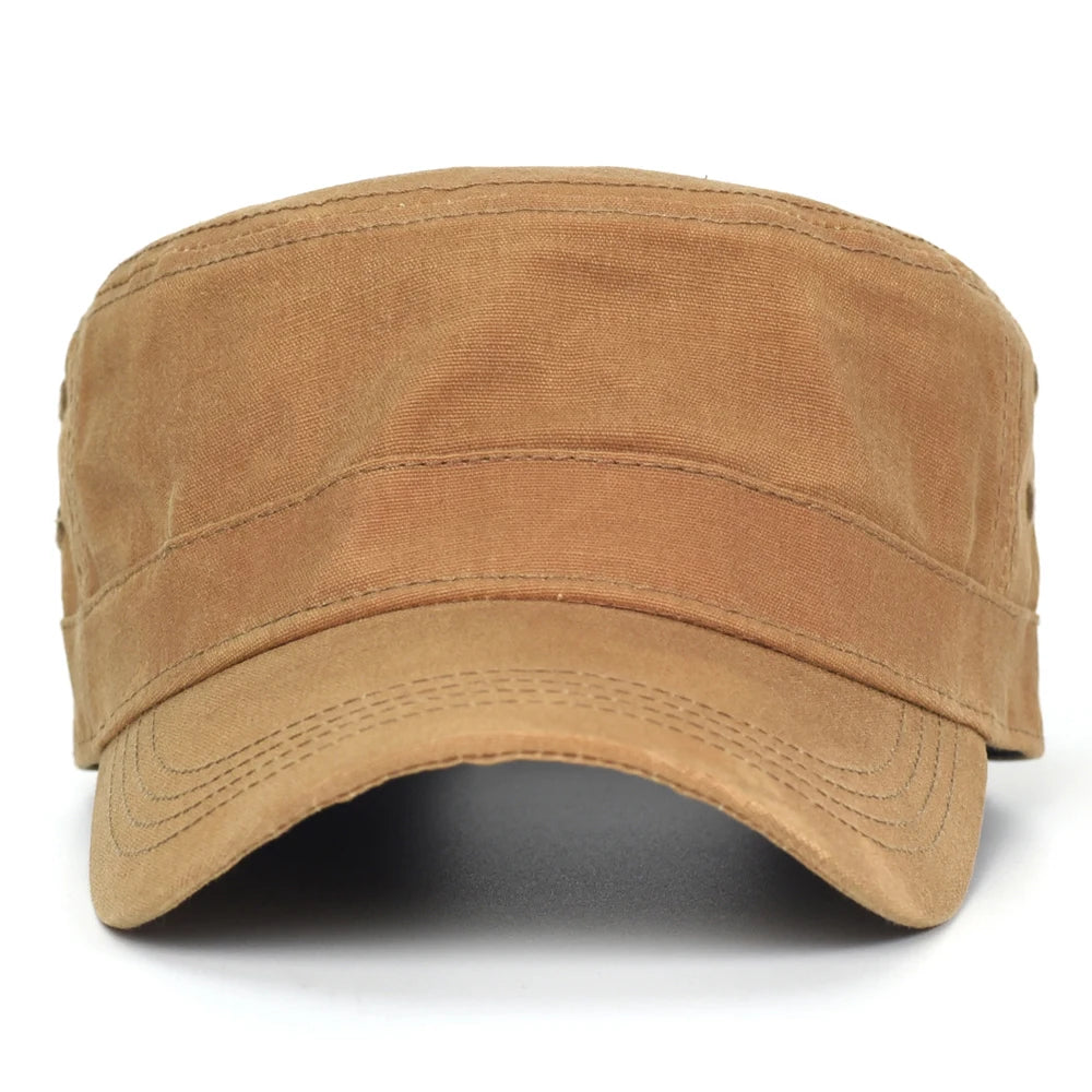 Canvas Military Caps