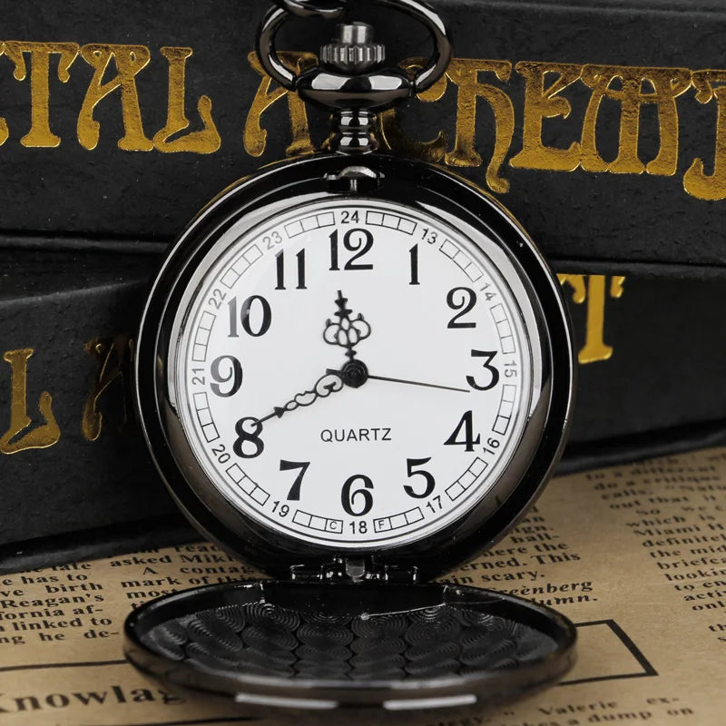 Luxury Gold Quartz Pocket Watch