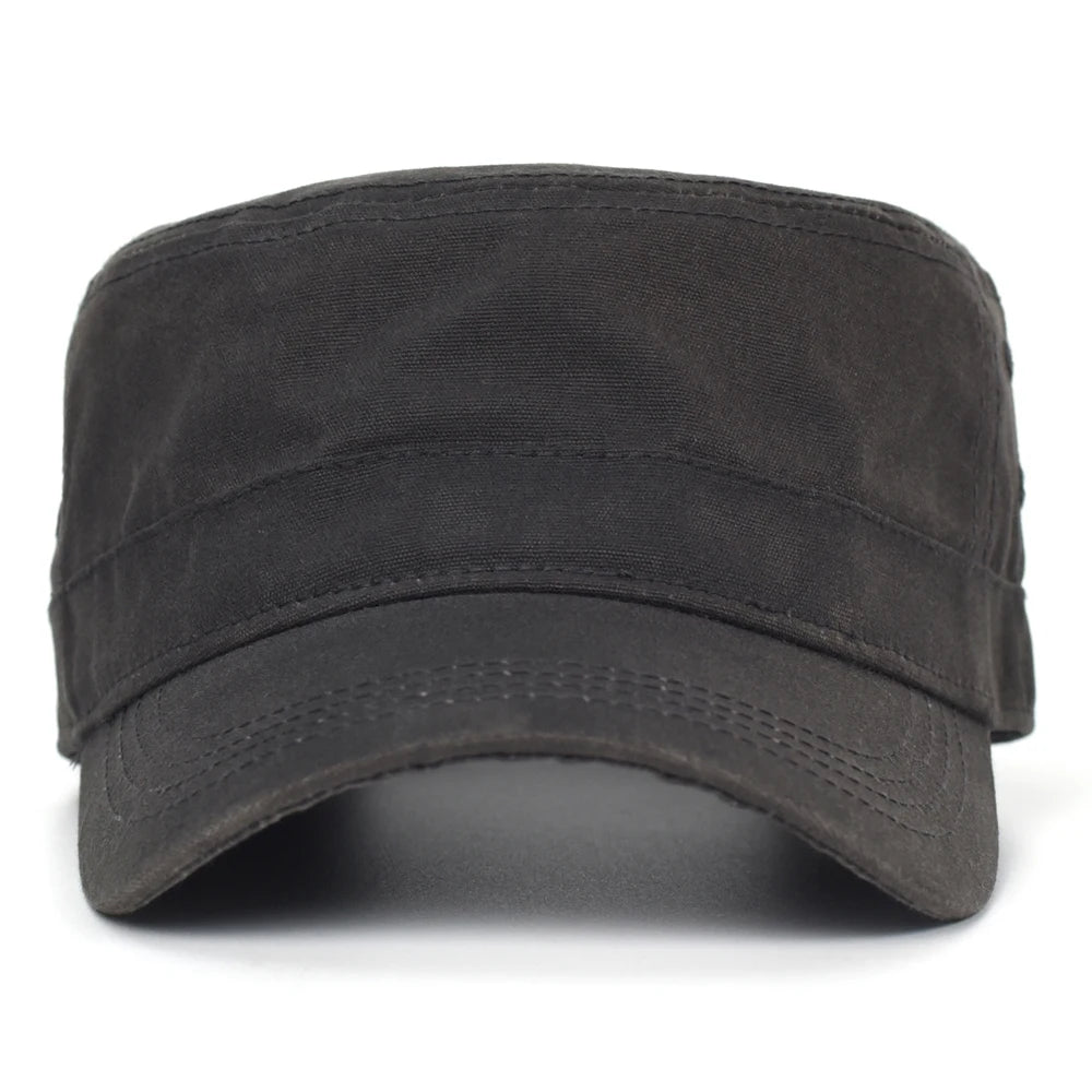Canvas Military Caps