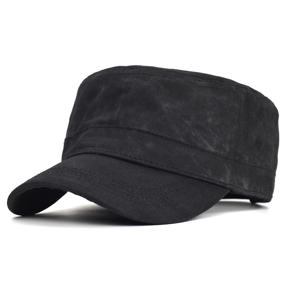 Canvas Military Caps