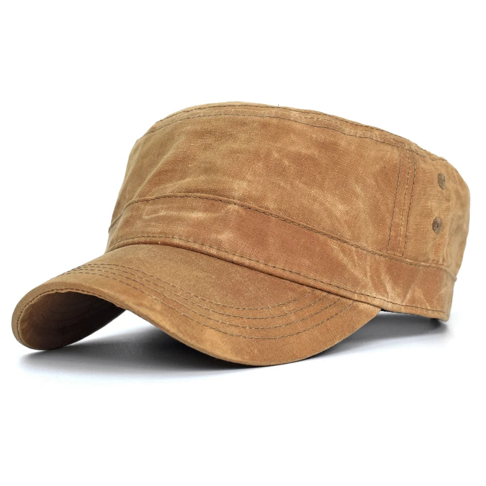 Canvas Military Caps