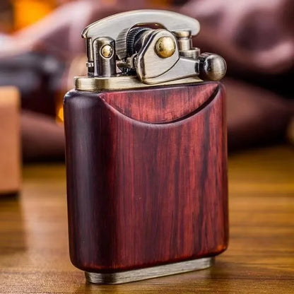 Rosewood Wooden Cigarette Lighter Men's Gift