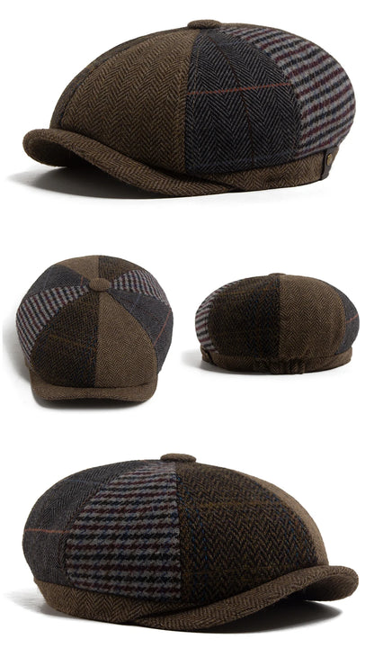 Vintage Newsboy Cap