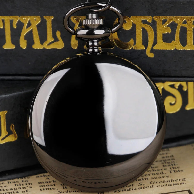 Luxury Gold Quartz Pocket Watch