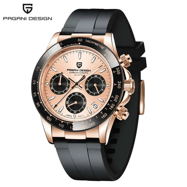 PAGANI Men's Quartz Watches  Retro