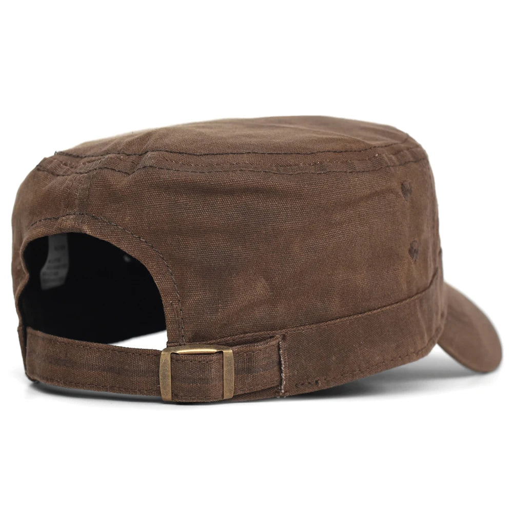 Canvas Military Caps