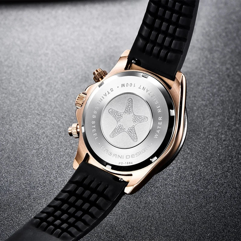 PAGANI Men's Quartz Watches  Retro